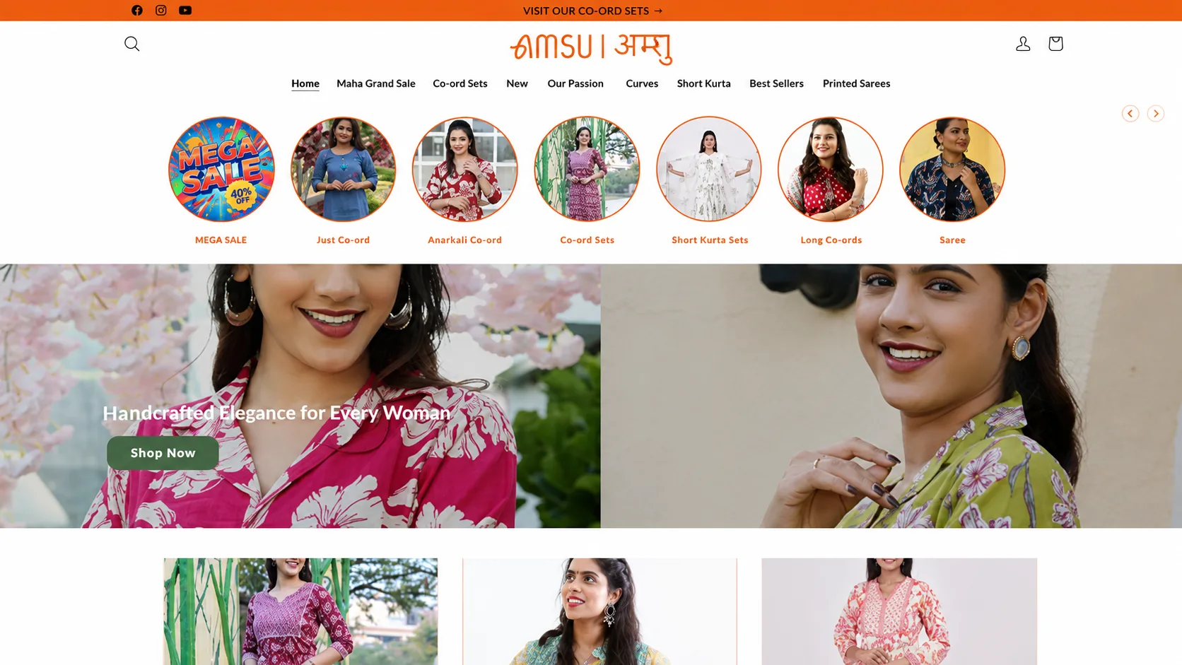 Amsu website preview