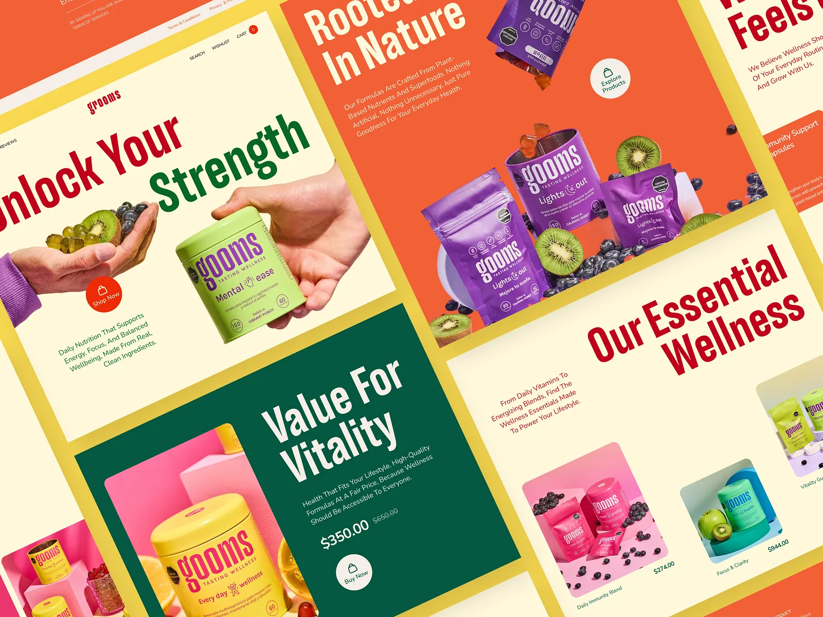 Goodies Ecommerce Store Mockup