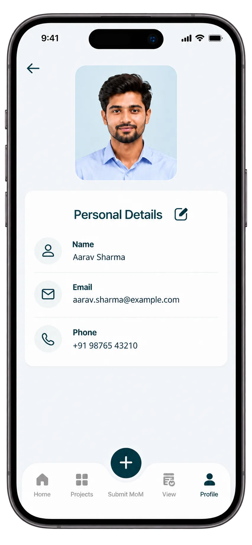 Minutes of Meeting Screen 4