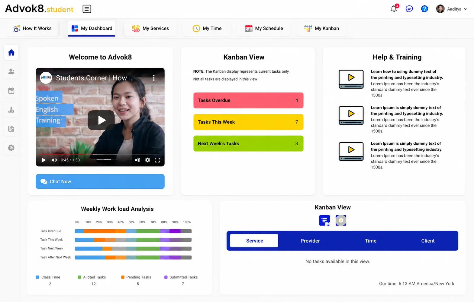 Advok8 Consulting  — Tutoring Platform