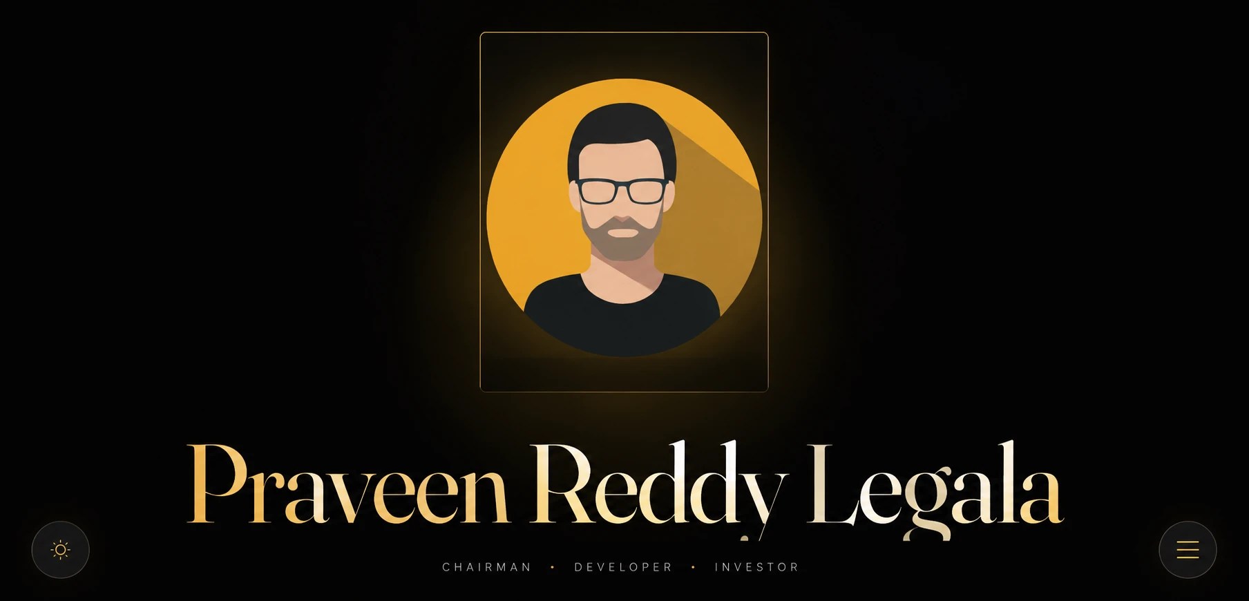 Praveen Reddy Legala website preview