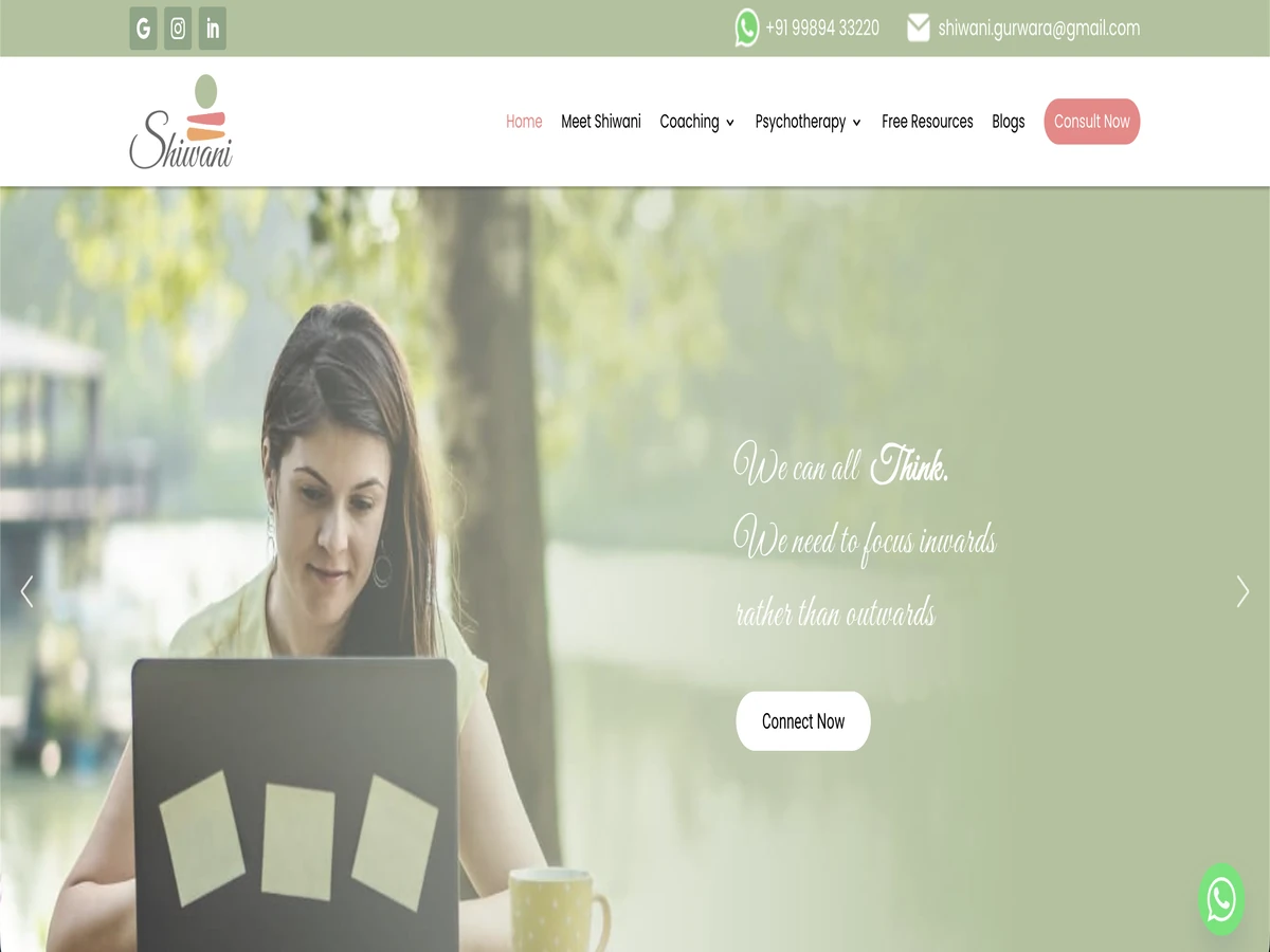 Shiwani Gurwara website preview