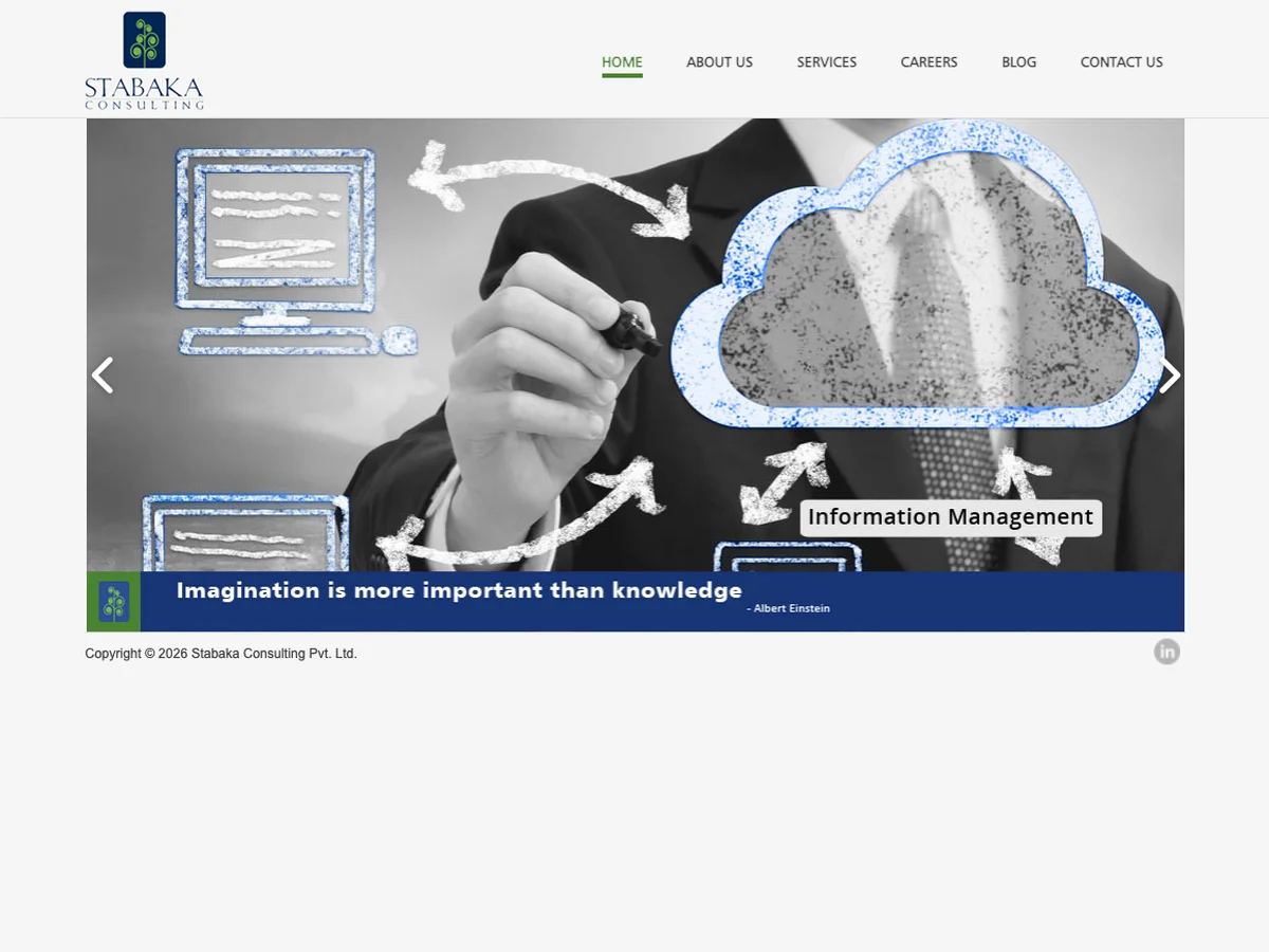 Stabaka Consulting website preview