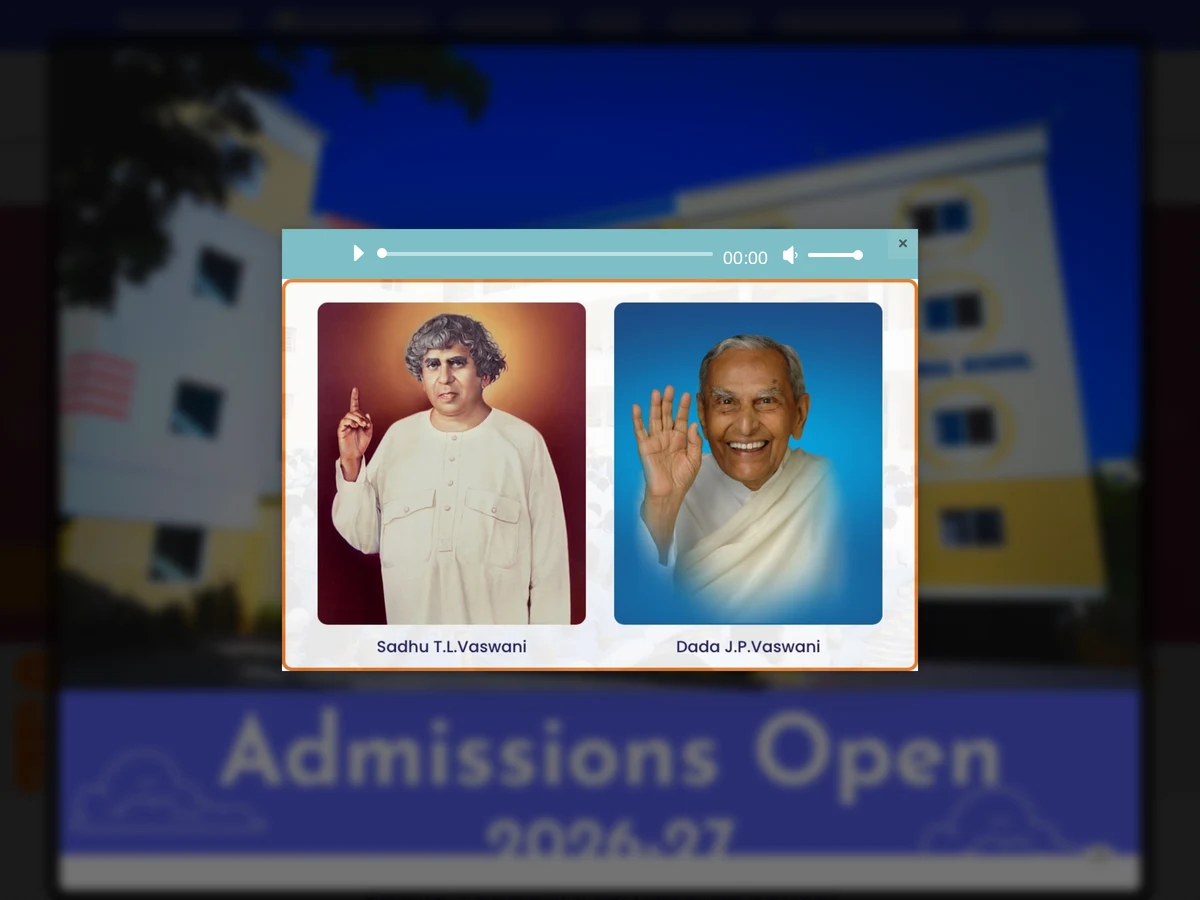 SVIS School Hyderabad website preview