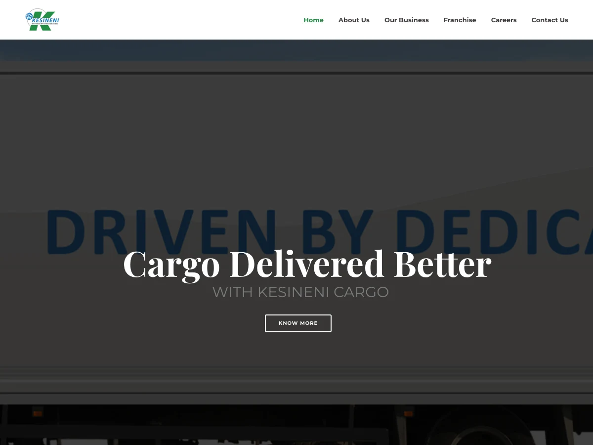 Kesineni Group website preview