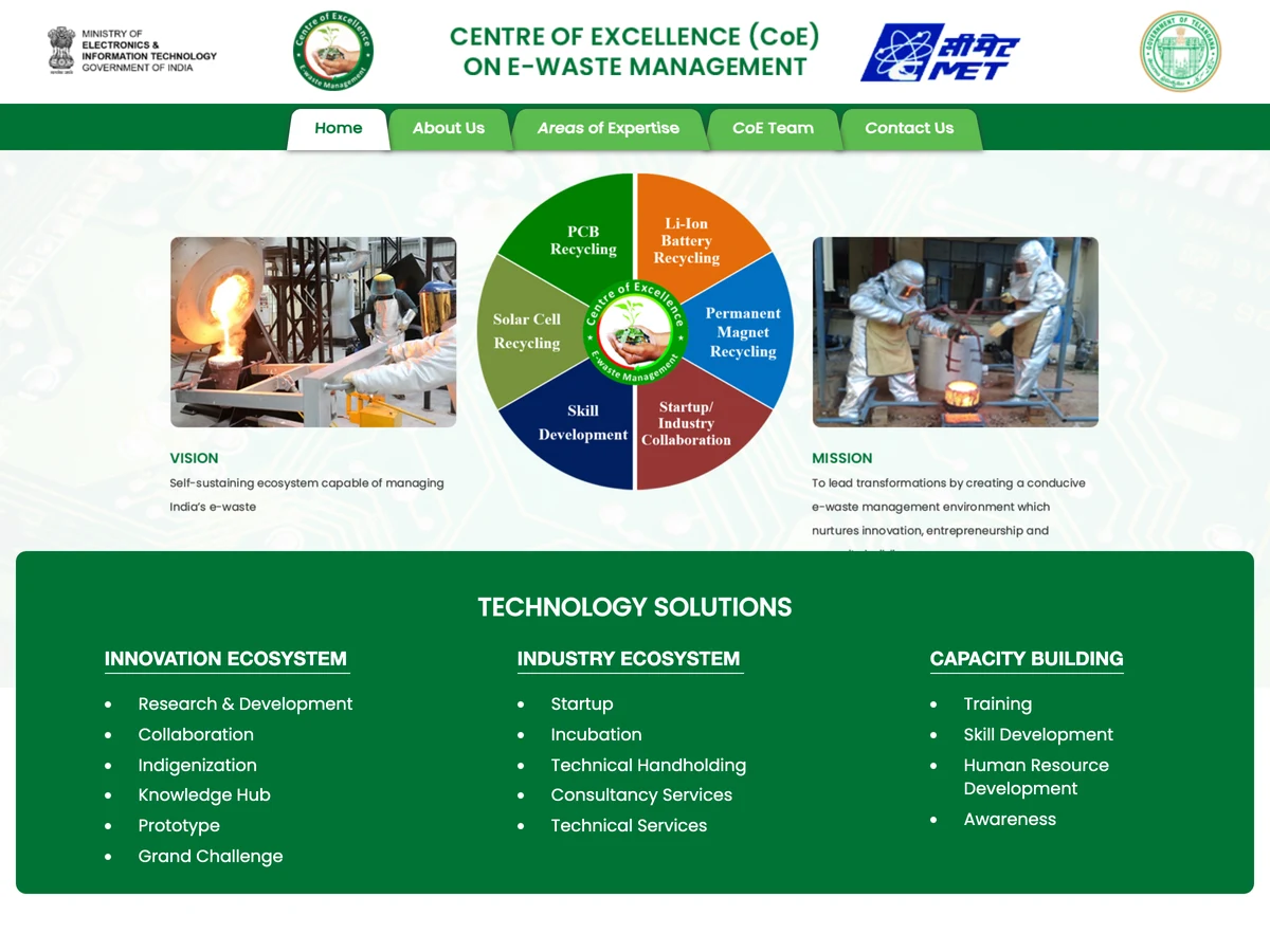 C-MET website preview
