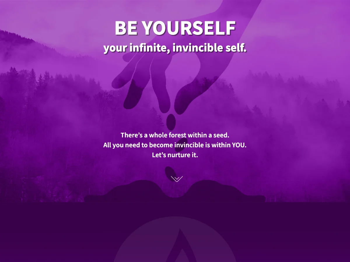 Invincible You website preview