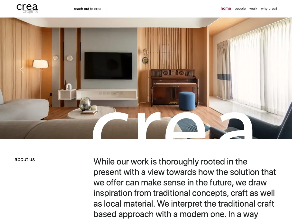 Creadon website preview