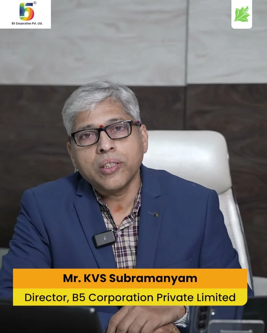 B5 Corporation - Mr. KVS Subramanyam