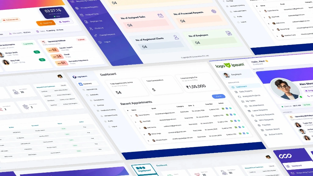 Custom Applications Dashboard and Systems Showcase