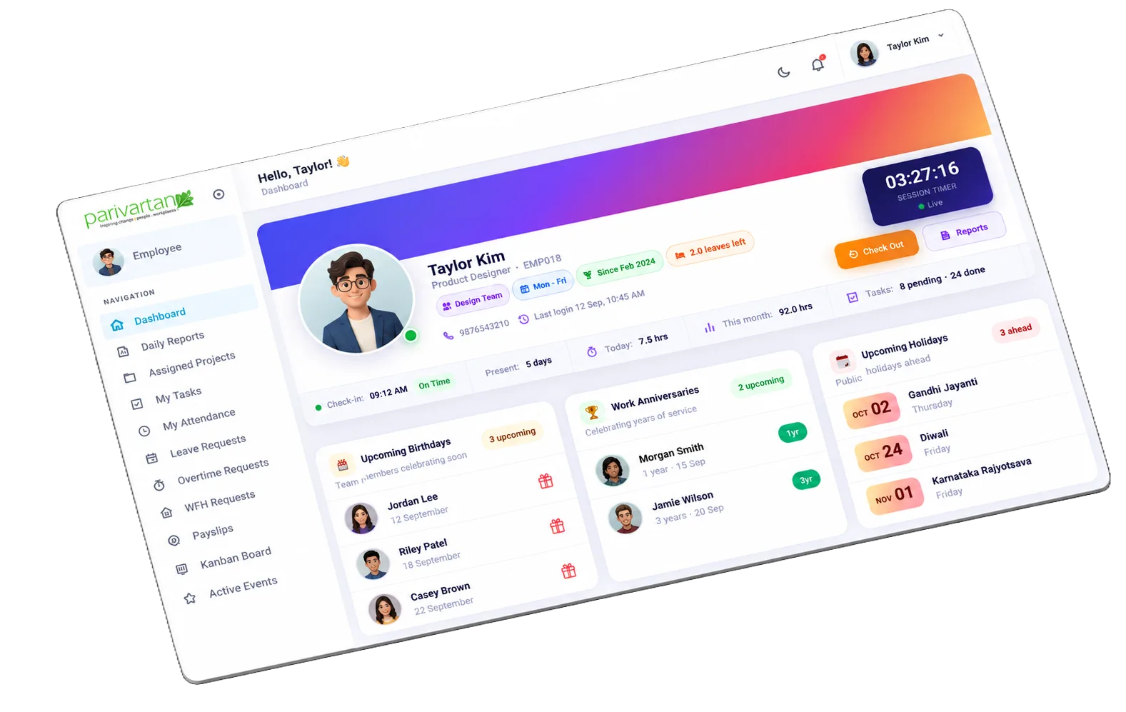Web Development 3D Isometric Showcase