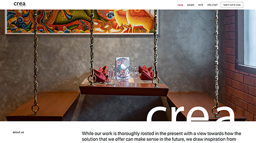 Crea Desktop View