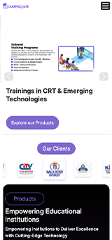 Learn Square Mobile View