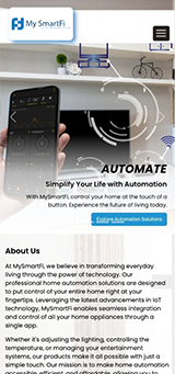 GR Infra Mobile View